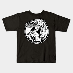 Velociraptor (Feathers) Kids T-Shirt